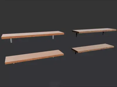 Wall Shelf 3D model