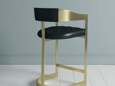 Beaumont Bar Stool 3D model
