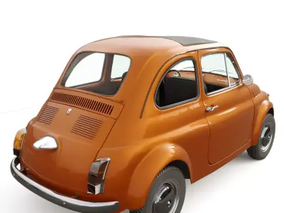 Fiat 1963 ABARTH 695SS 3D model