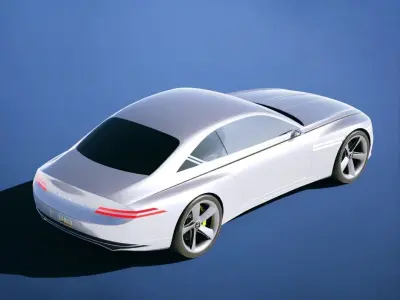 Genesis EV X Concept 2021 3D model