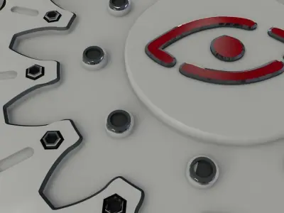 Sci Fi Wall Art Free 3D model