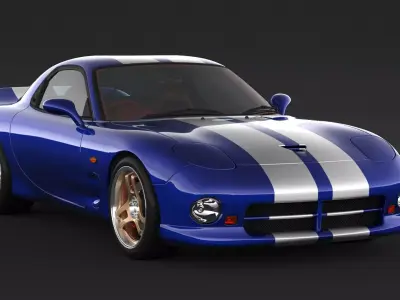 Mazda RX-7 Viper 3D model