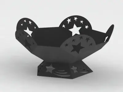 Fire bowl Free 3D print model