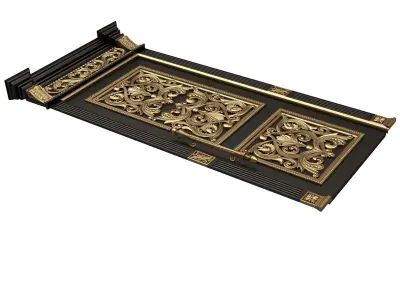 Doors Collection 0301 Low-poly 3D model