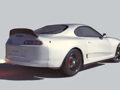 Toyota Supra 3D model