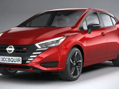 Nissan Versa 2023 3D model