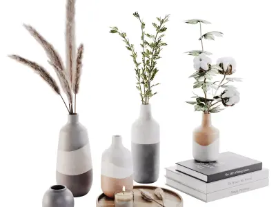 Decorative Set 014 3D model