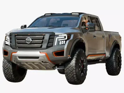 Nissan Titan Warior 3D model