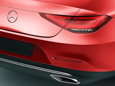 Mercedes-Benz CLS 2018 3D model