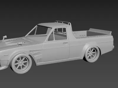 Nissan Sanny Hakotora Body For Print 3D print model