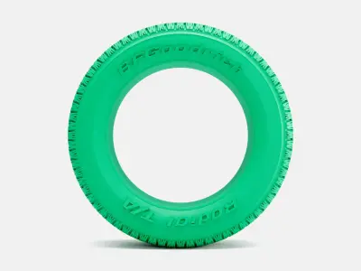 15x7 BFGoodrich Radial TA Tire 225 60 R15 3D print model