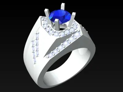 Diamond Rings  - N5271 3D print model