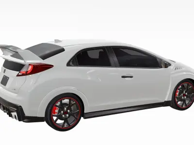 Honda Civic Type R 3D model