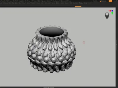 vase 3d print  448 3D print model