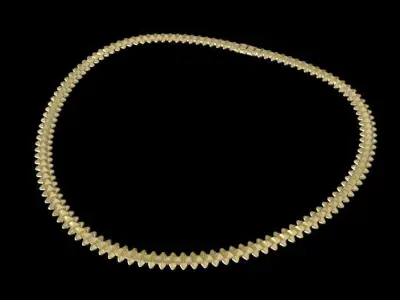 Clash Flexible Necklace 3D print model