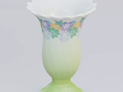 Vase28 floral vase 3D model