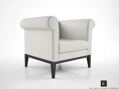 The Sofa and Chair Company Rubens armchair 3D model