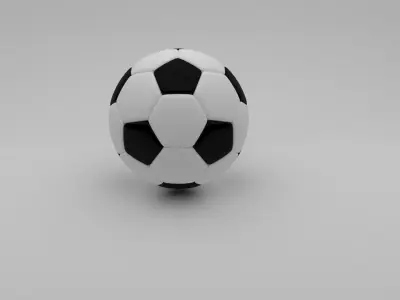 Soccer Ball 3D model 14