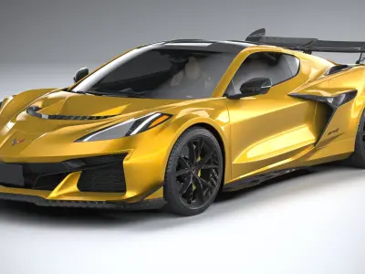 Chevrolet Corvette ZR1 2025 3D model