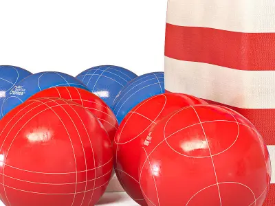 Bocce set Idle Banter Games 3D model