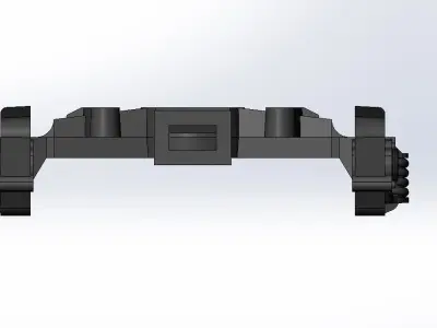 Trolley for model H0 freight car 3D print model