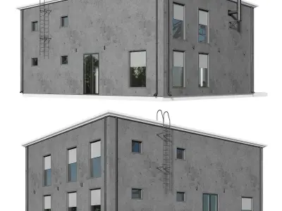Modern Villa 2 3D model
