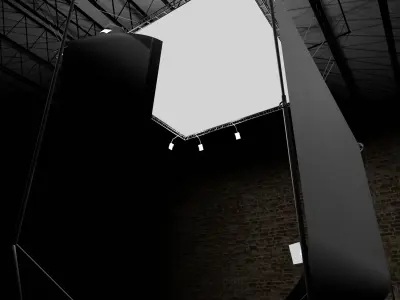 PHOTO STUDIO interior car studio 3D model