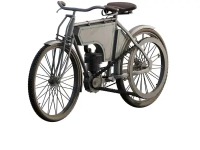 1904 automatic inlet valve 3D model