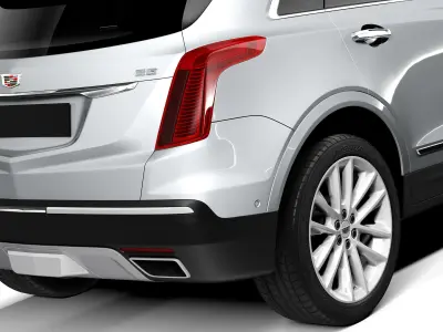 Cadillac XT5 EU 2018 3D model