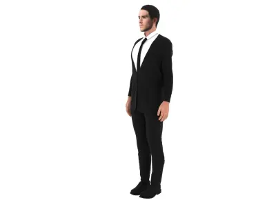Dusan Vlahovic Low-poly 3D model