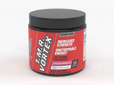 Protein Powder 3D model 132