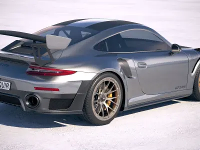 Porsche 911 GT2RS 2018 3D model