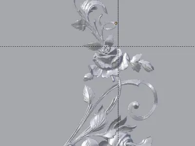 Classic decor ornament v-3D model 56 3D model