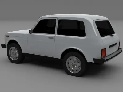 Lada Niva 3D model
