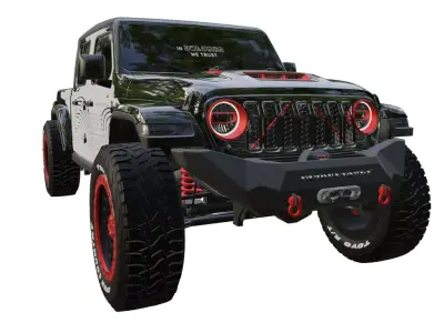2025 Jeep Gladiator RUBICON 392 datamen  X-BOW Series 3D model