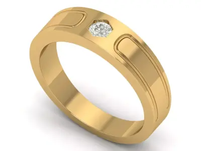 Mens Ring 3D print model