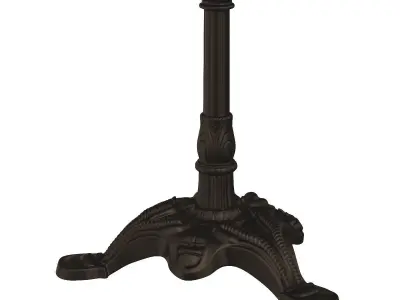 Carolina Classics Velio Mango Wood Table Top Bistro Table 3D model