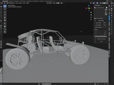 Dune Buggy 3D model