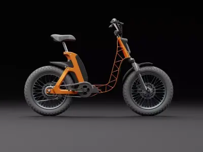 Electric Bicycle 3D model