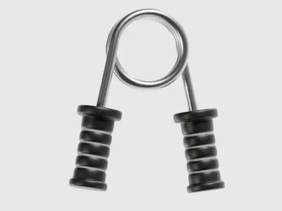 Hand gripper Low-poly 3D model