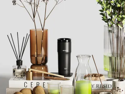 Decorative Set 09 3D model