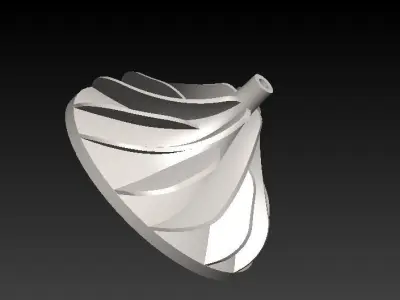 Pelton Turbine 3D print model