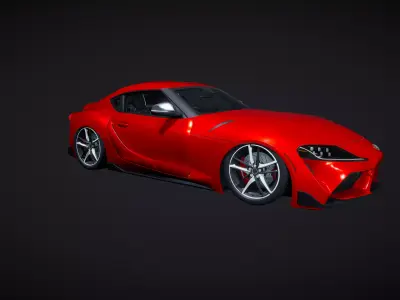 Car Sport Coupe 01 Active 3D model
