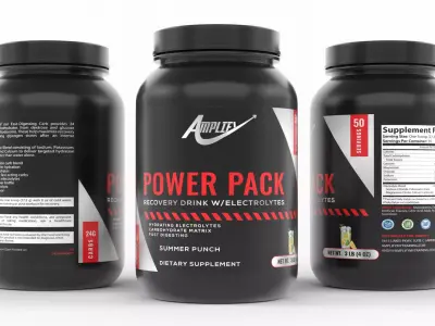 Protein Powder 3D model 31