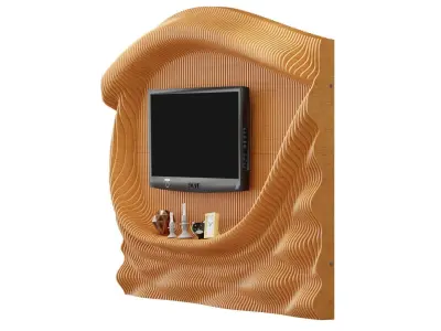 Parametric TV 3D model 25 3D model