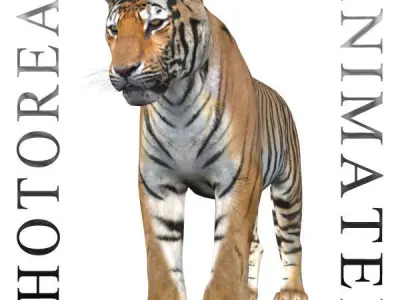 The Ultimate CGI Tiger - 3d model 3D model