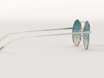 Oliver Peoples Nickol Luxury Sunglass 3D model