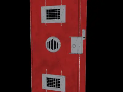 Steempunk locker Low-poly 3D model