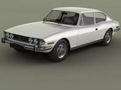Triumph Stag Fastback prototype 3D model
