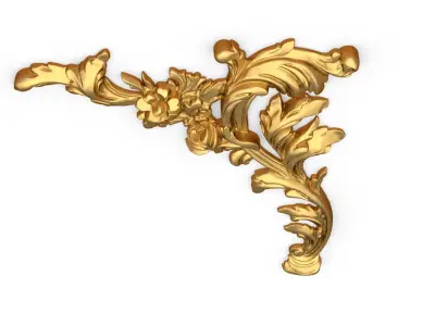 Classic decor ornament 293 3D model